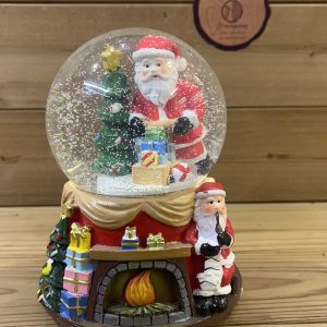 گوی موزیکال پمپ دار طرح کریسمس